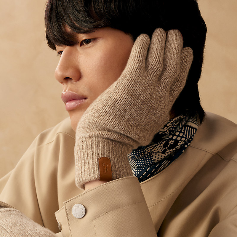 Louis gloves - Black | Hermès USA